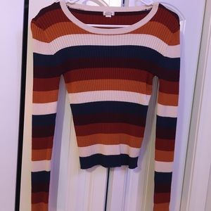 Striped long sleeve
